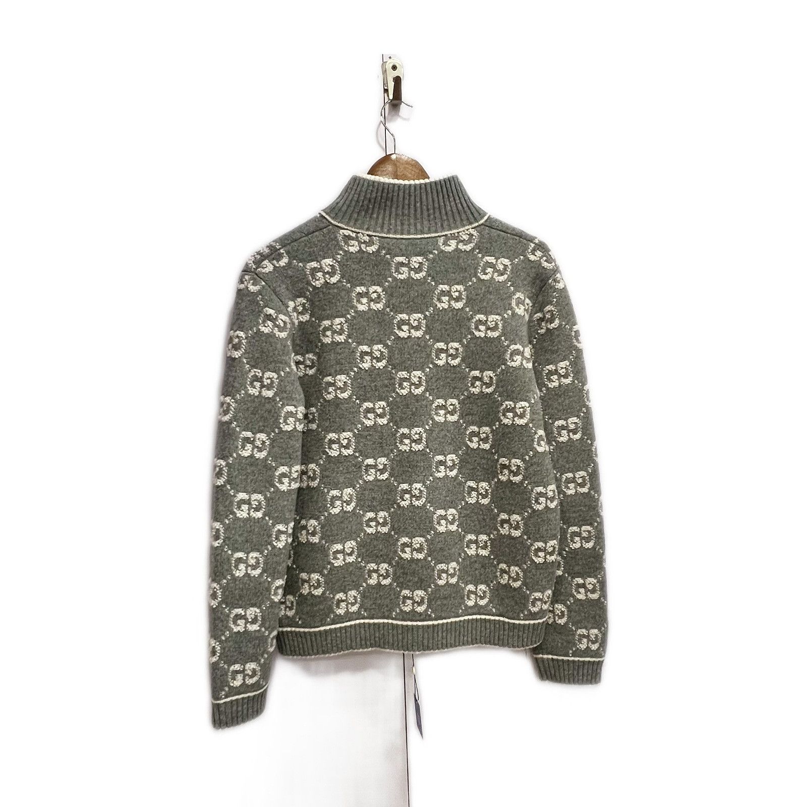 Gucci Gucci GG Logo Zip Cardigan Size M Size M / US 6-8 / IT 42-44 - 2 Thumbnail