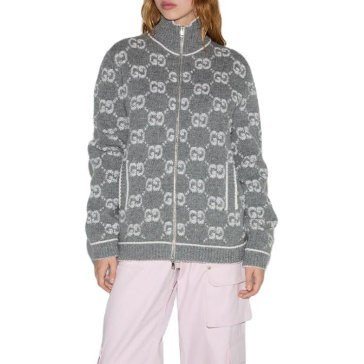 Gucci Gucci GG Logo Zip Cardigan Size M Size M / US 6-8 / IT 42-44 - 9 Thumbnail