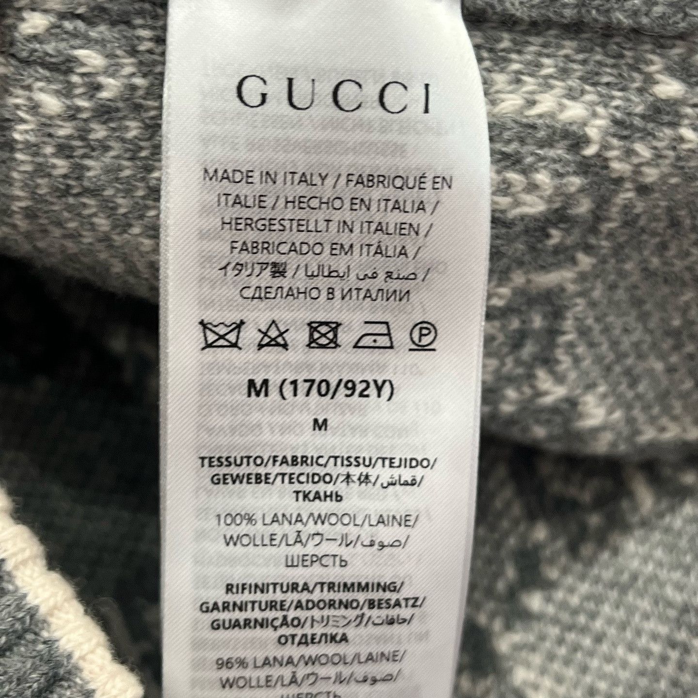 Gucci Gucci GG Logo Zip Cardigan Size M Size M / US 6-8 / IT 42-44 - 4 Thumbnail