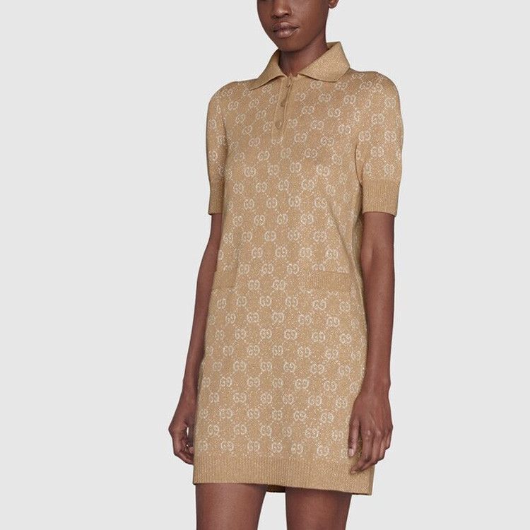 Gucci Gucci GG Jacquard Polo Dress Size XS Size XS / US 0-2 / IT 36-38 - 10 Thumbnail