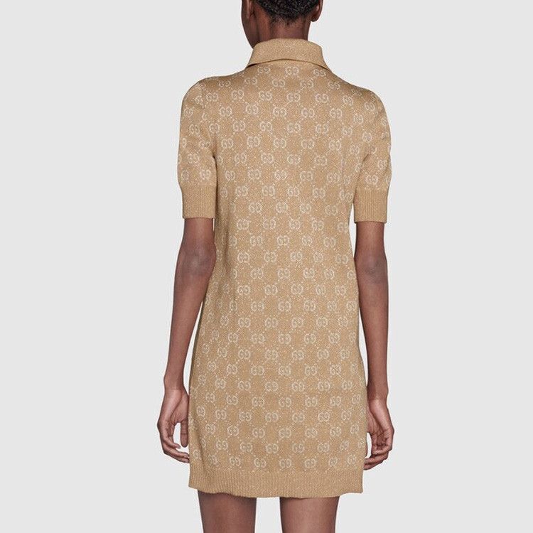 Gucci Gucci GG Jacquard Polo Dress Size XS Size XS / US 0-2 / IT 36-38 - 9 Thumbnail
