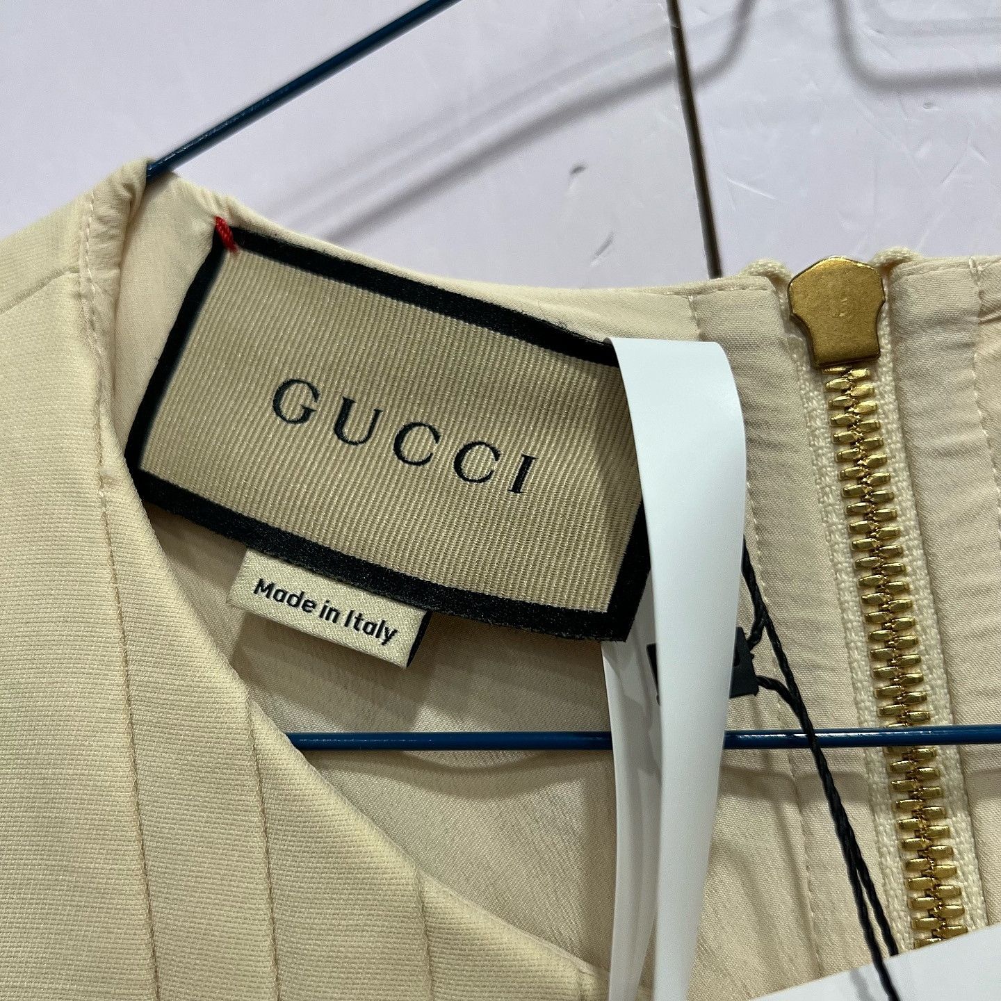 Gucci Gucci Pleated Silk Wool Mini Dress Size 36 Size XS / US 0-2 / IT 36-38 - 3 Thumbnail
