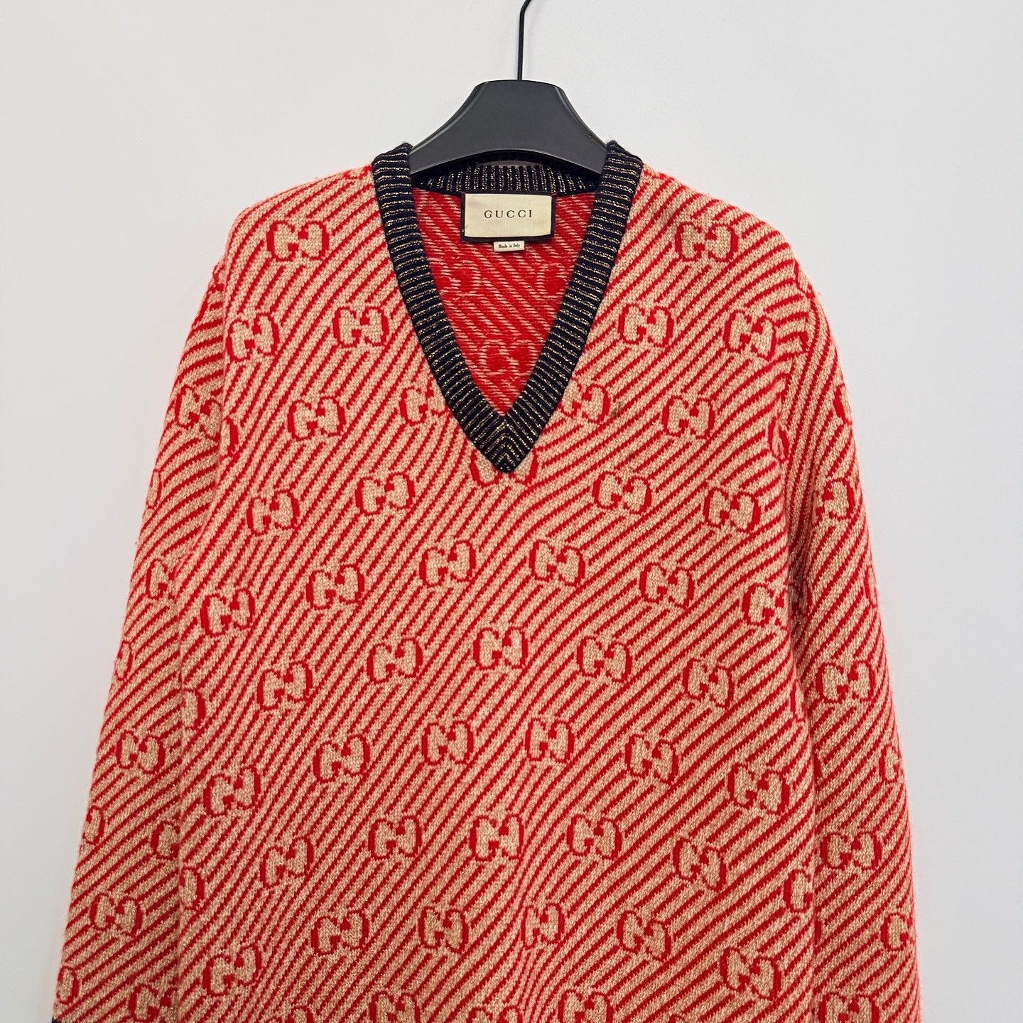 Gucci Gucci GG Pattern Knit Mini Dress Size XS Size XS / US 0-2 / IT 36-38 - 6 Thumbnail