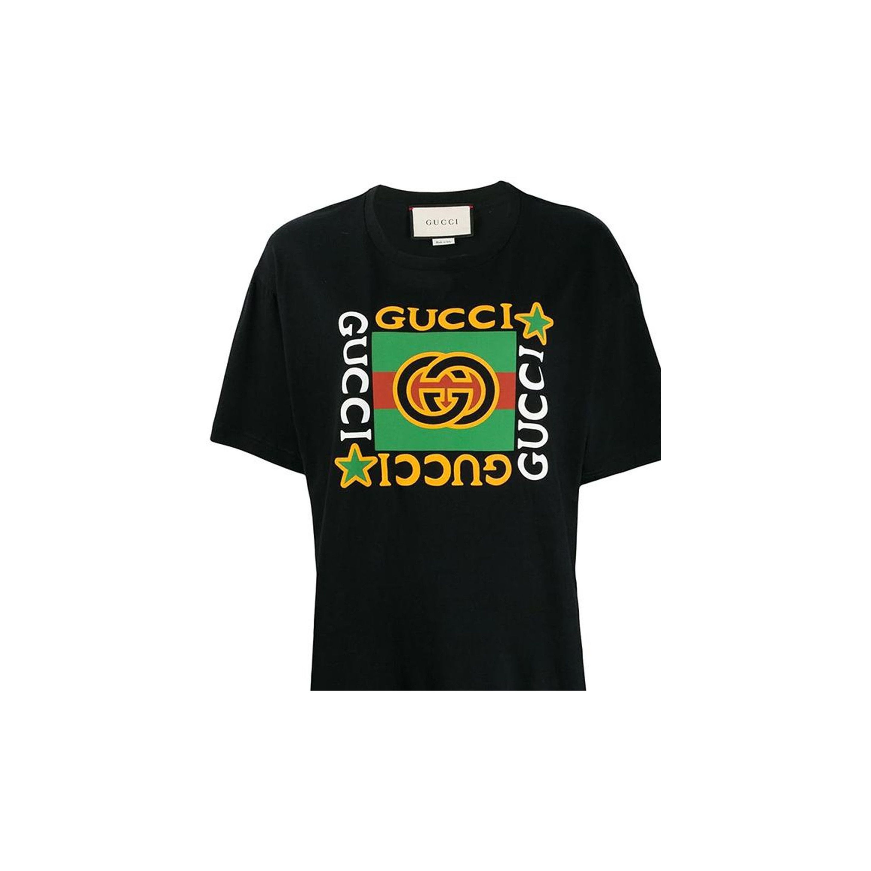 Gucci Gucci Logo Print Short Sleeve T-Shirt Size L Size L / US 10 / IT 46 - 7 Thumbnail