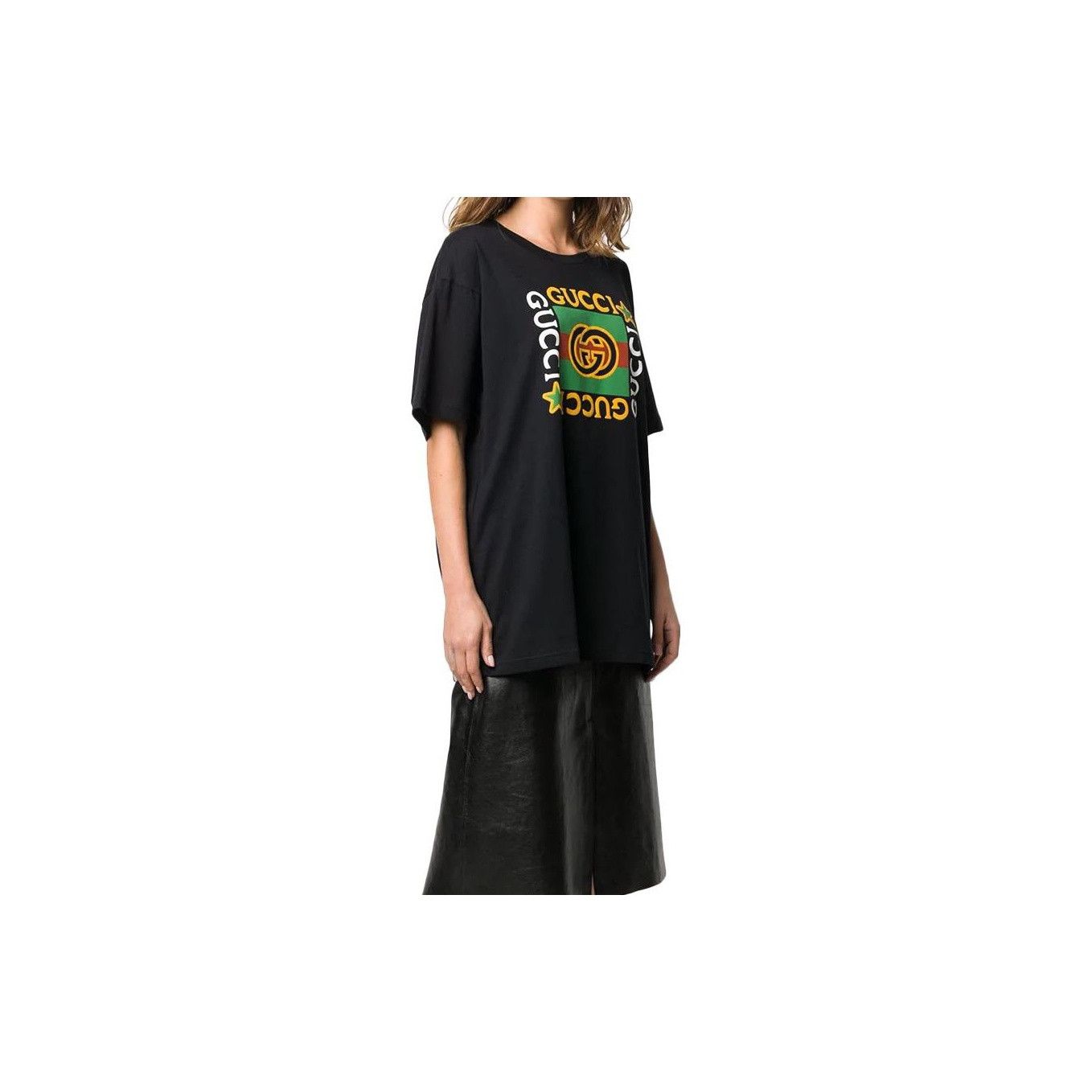 Gucci Gucci Logo Print Short Sleeve T-Shirt Size L Size L / US 10 / IT 46 - 5 Thumbnail
