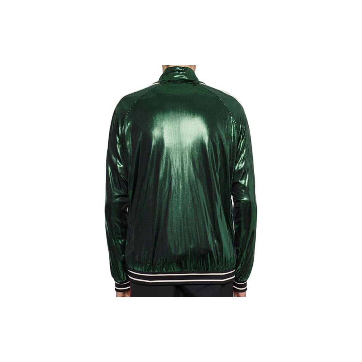 Gucci Gucci Metallic Logo Stripe Track Jacket Size S Size US S / EU 44-46 / 1 - 11 Thumbnail