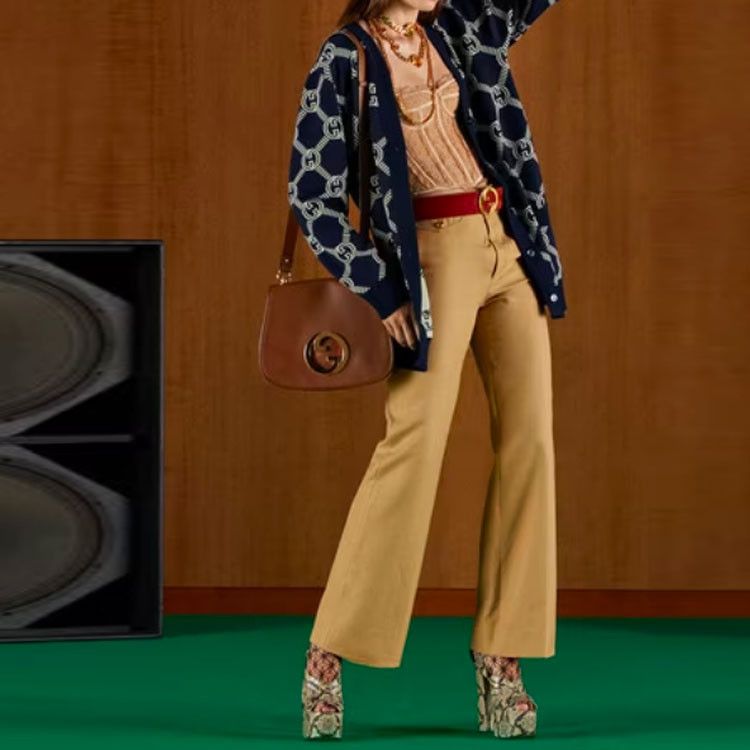 Gucci Gucci GG Monogram V-Neck Cardigan Size XL Size XL / US 12-14 / IT 48-50 - 5 Thumbnail