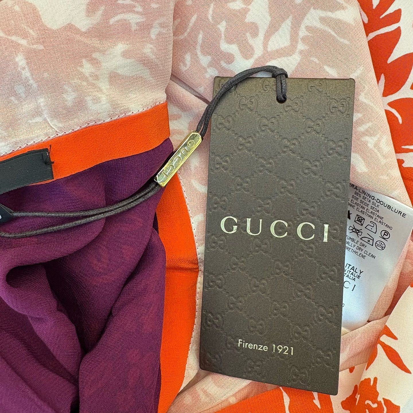 Gucci Gucci Floral Silk Dress Size 40 Size S / US 4 / IT 40 - 10 Thumbnail