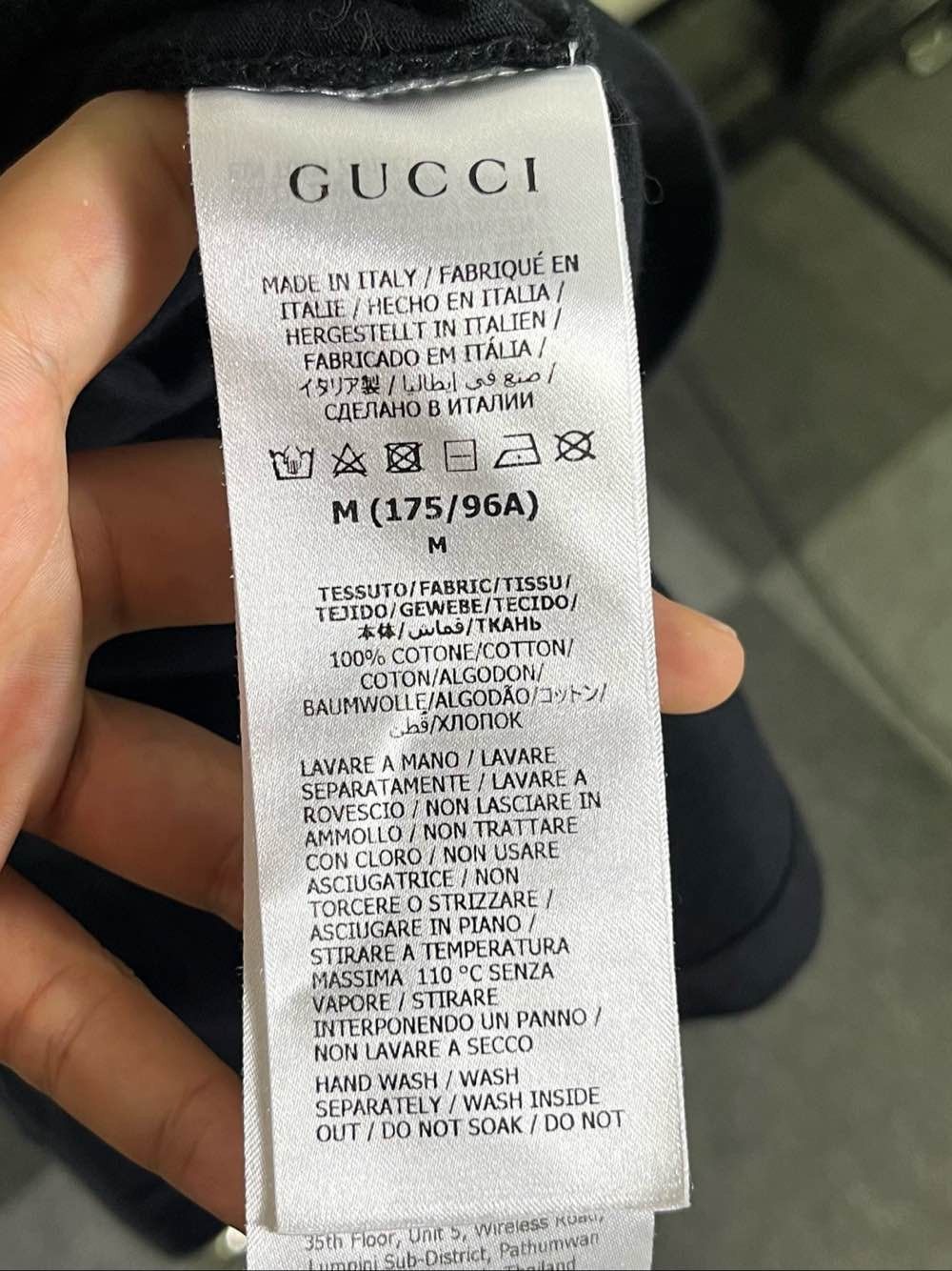 Gucci Gucci Blade Print T-Shirt US M Size US M / EU 48-50 / 2 - 4 Thumbnail