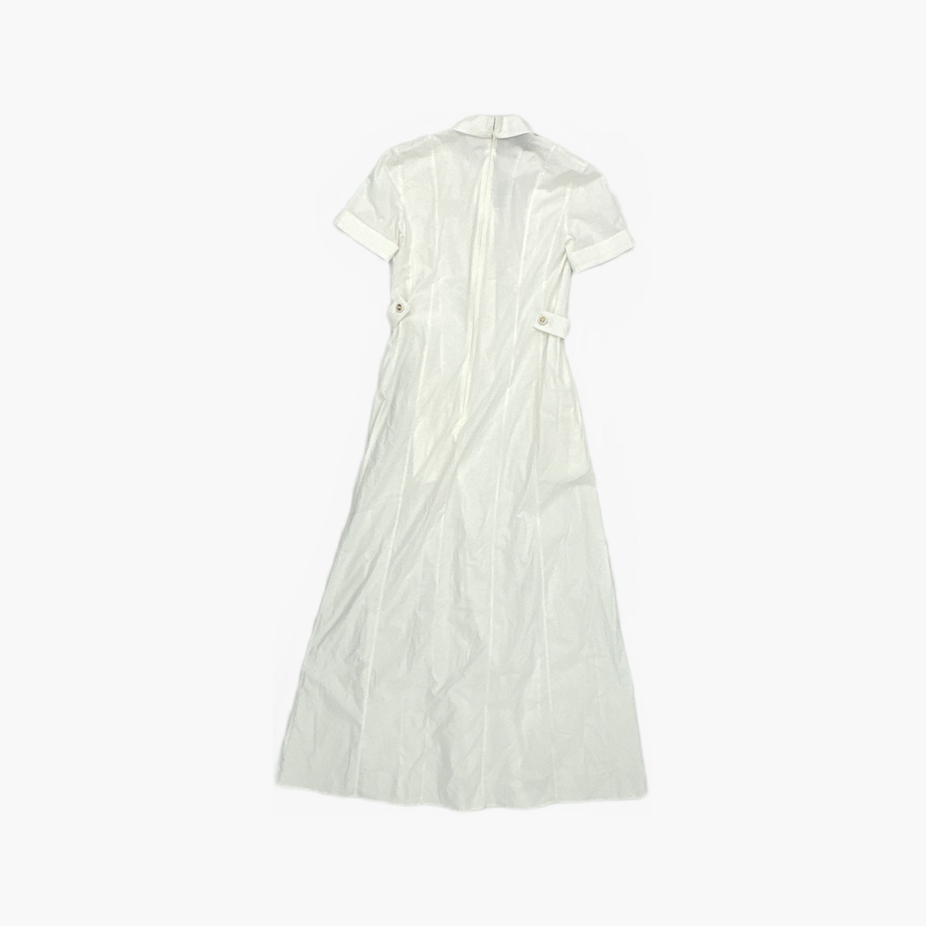 Gucci Gucci White Cotton Maxi Dress Size 38 Size XS / US 0-2 / IT 36-38 - 2 Thumbnail