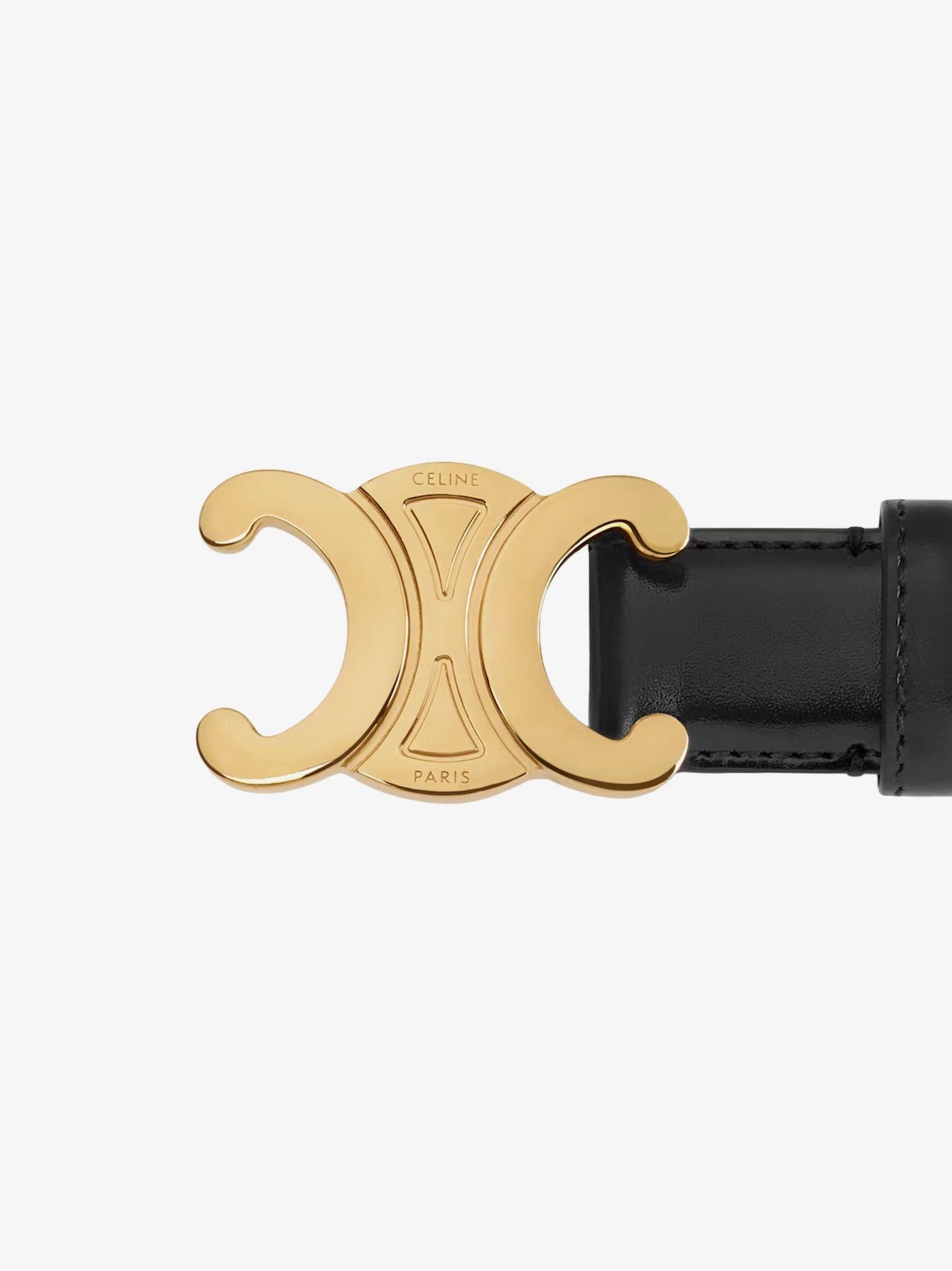 Celine Leather belt 90 - USA Tariffs Included Size ONE SIZE - 2 Thumbnail