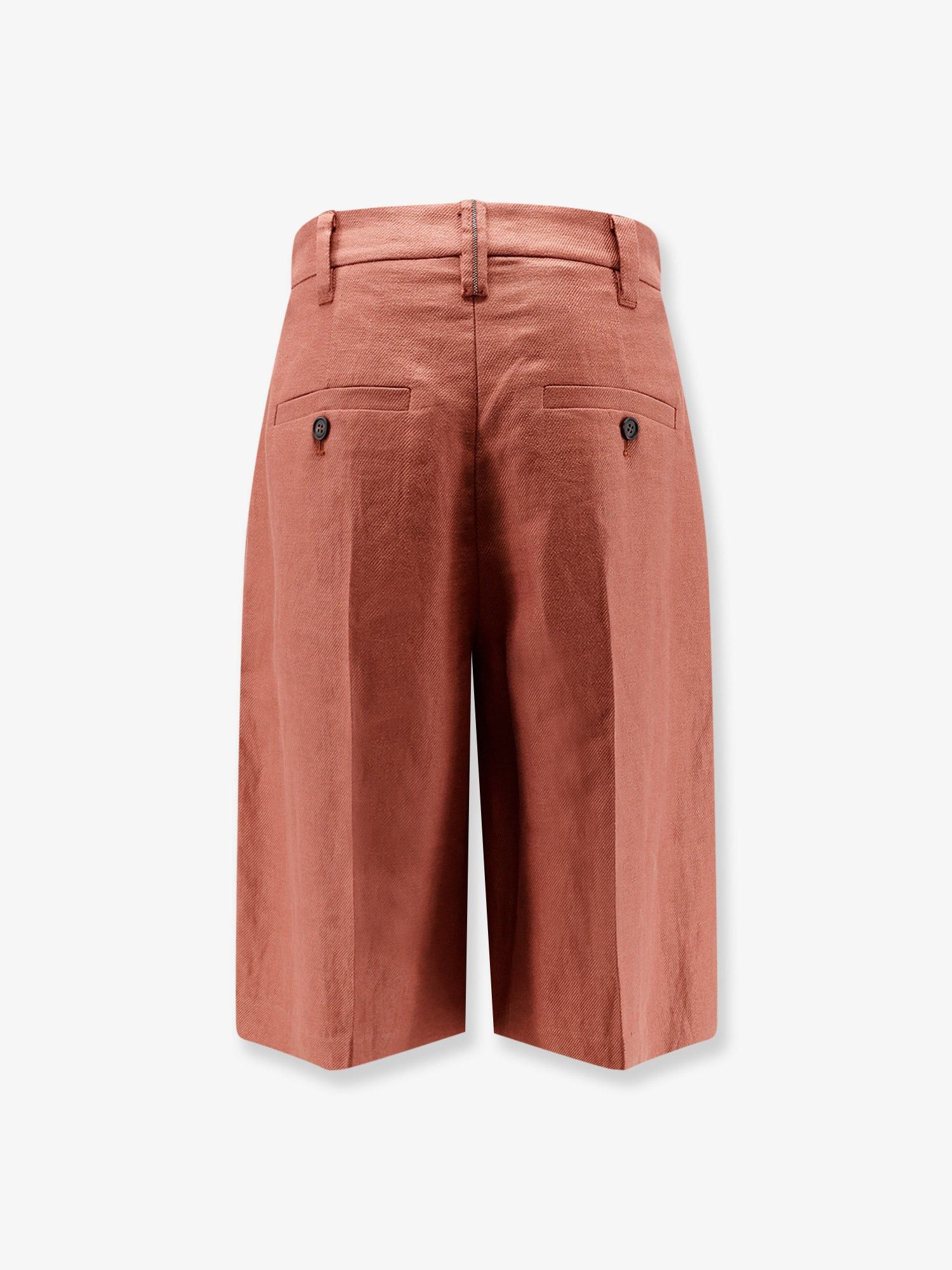 Brunello Cucinelli Brunello Cucinelli Linen shorts with Monili detail Tag Size IT 40 Women - USA Tariffs Included Size 27" / US 4 / IT 40 - 2 Thumbnail