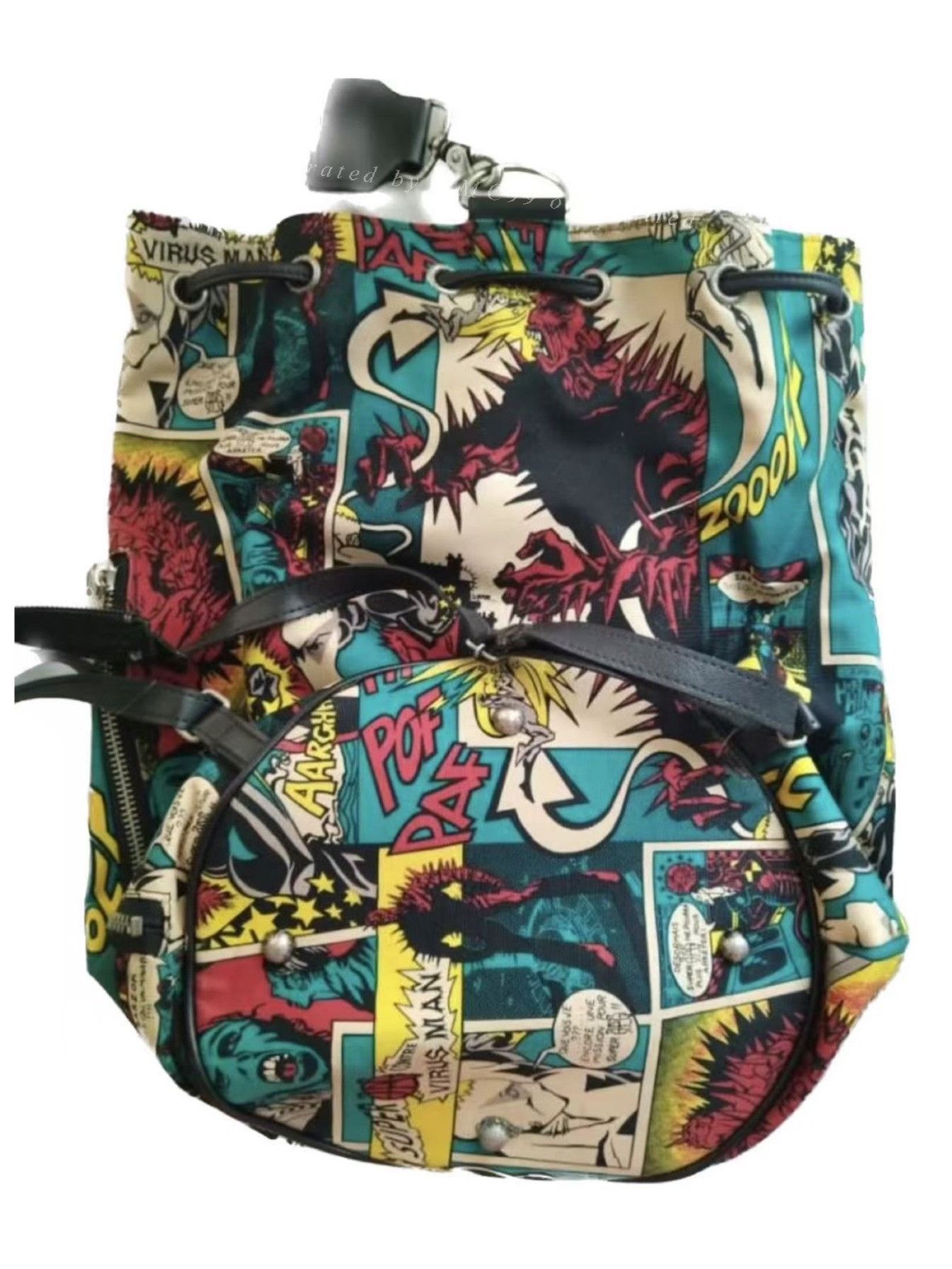 Jean Paul Gaultier Vintage Jean Paul Gaultier Comic Bucket Bag Size ONE SIZE - 2 Thumbnail