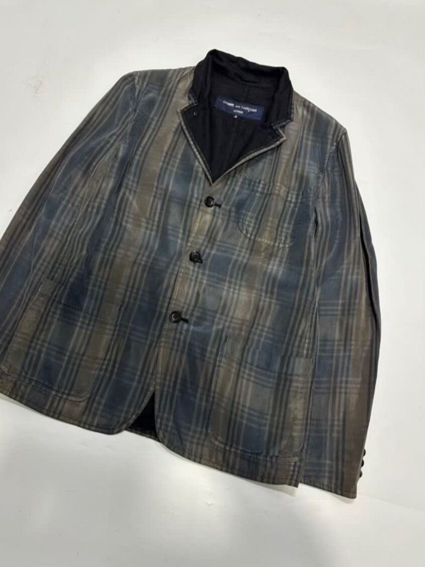Comme des Garcons Comme des Garcons Plaid Blazer Size US S / EU 44-46 / 1 - 2 Thumbnail