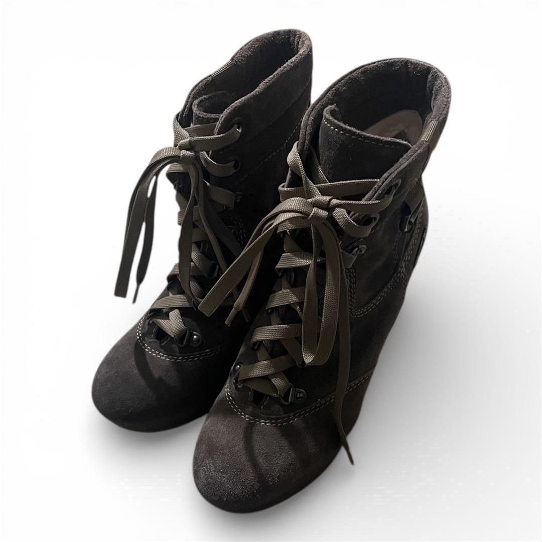 Diesel Diesel Vintage Grunge Mid-Calf Heel Boots Size US 7 / IT 37 - 6 Thumbnail