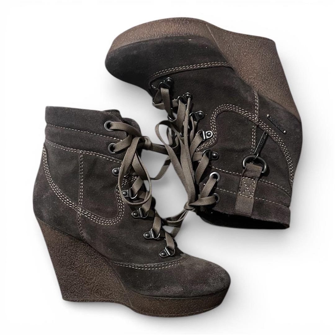 Diesel Diesel Vintage Grunge Mid-Calf Heel Boots Size US 7 / IT 37 - 3 Thumbnail
