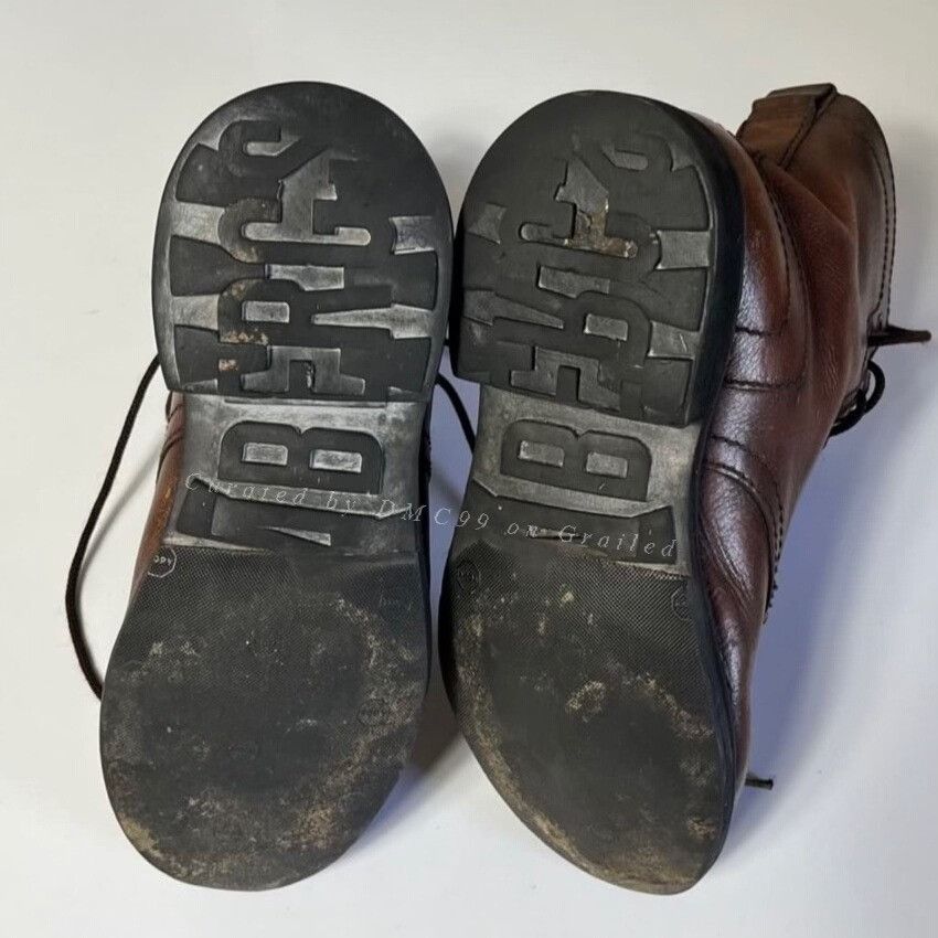 Dirk Bikkembergs Dirk Bikkembergs Men's Vintage Leather Boots Size US 8 / EU 41 - 6 Thumbnail