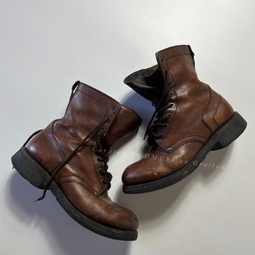 Dirk Bikkembergs Dirk Bikkembergs Men's Vintage Leather Boots Size US 8 / EU 41 - 3 Thumbnail