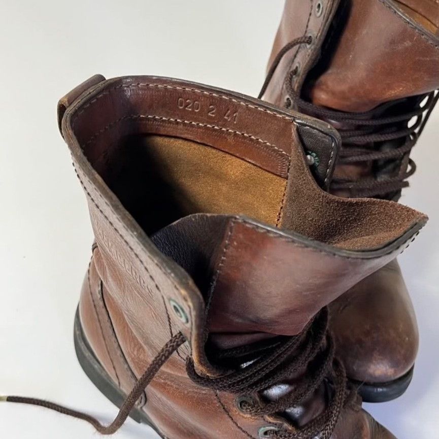 Dirk Bikkembergs Dirk Bikkembergs Men's Vintage Leather Boots Size US 8 / EU 41 - 7 Thumbnail
