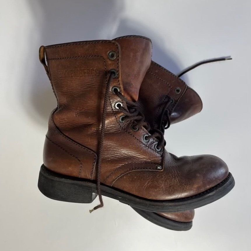 Dirk Bikkembergs Dirk Bikkembergs Men's Vintage Leather Boots Size US 8 / EU 41 - 2 Thumbnail