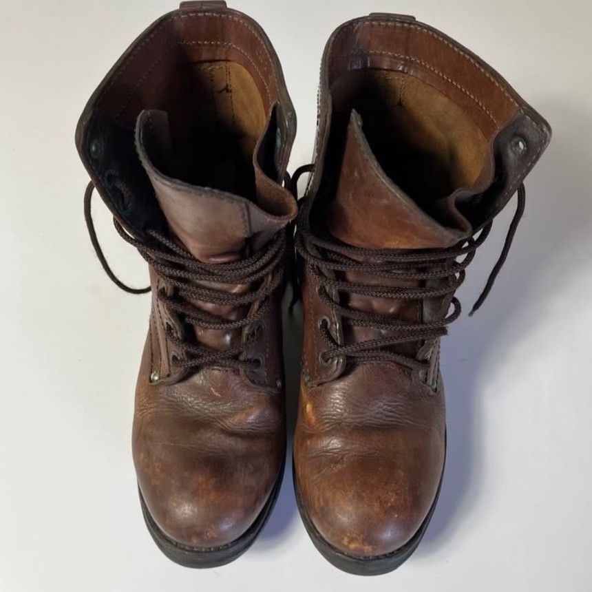 Dirk Bikkembergs Dirk Bikkembergs Men's Vintage Leather Boots Size US 8 / EU 41 - 9 Thumbnail