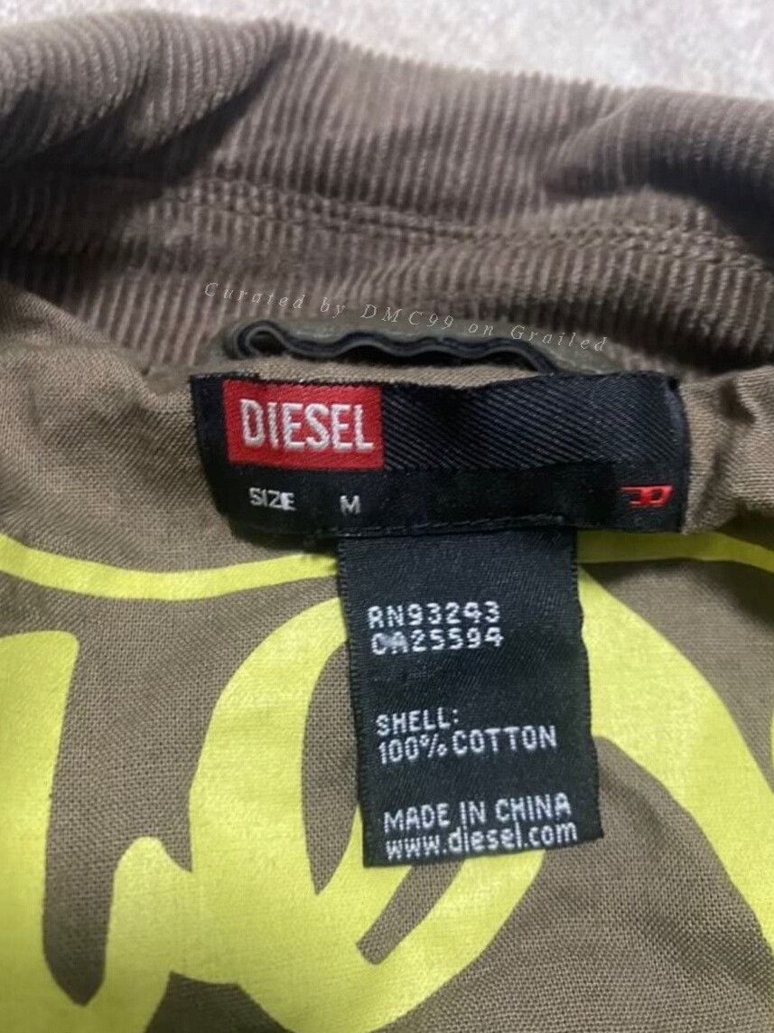 Diesel Diesel Vintage Corduroy Blazer Jacket Size US M / EU 48-50 / 2 - 4 Thumbnail