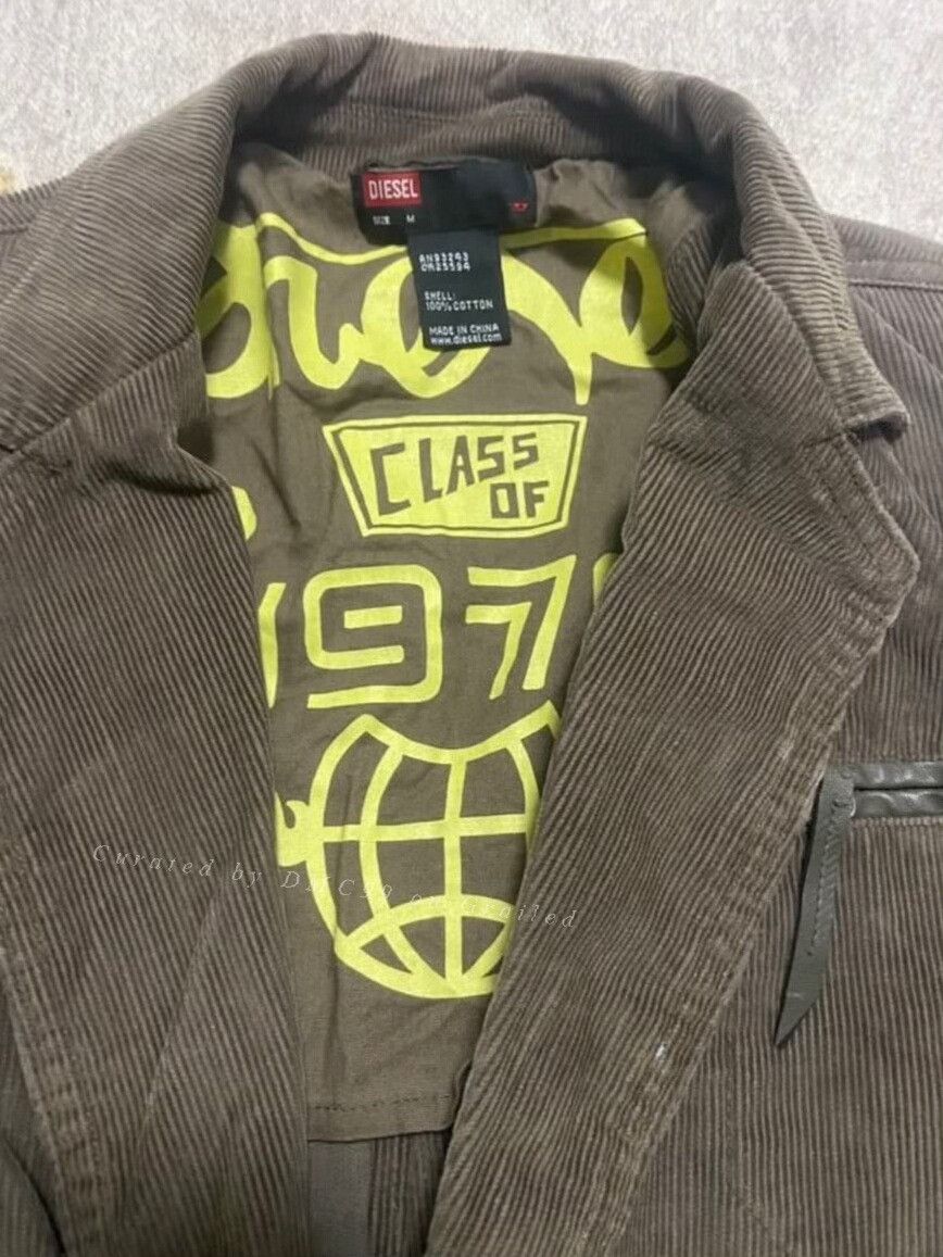 Diesel Diesel Vintage Corduroy Blazer Jacket Size US M / EU 48-50 / 2 - 3 Thumbnail