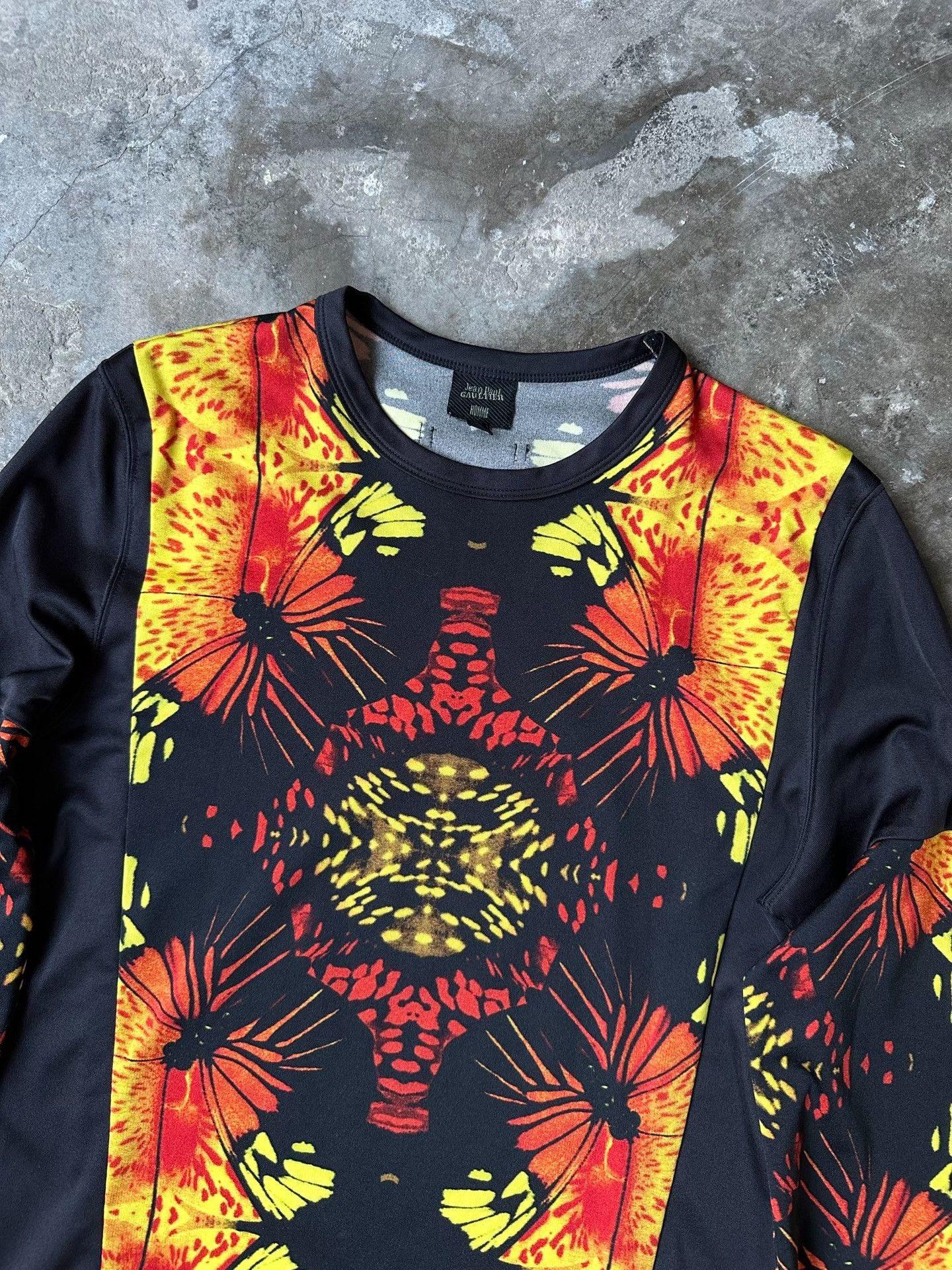 Jean Paul Gaultier Vintage Jean Paul Gaultier Flame Butterfly Top Size US M / EU 48-50 / 2 - 5 Thumbnail
