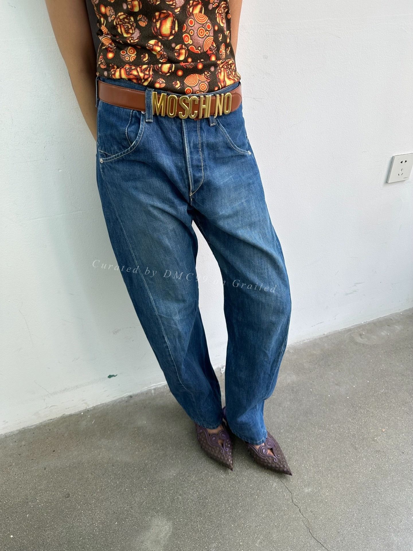 Moschino MOSCHINO Vintage Brown Belt Size ONE SIZE - 5 Thumbnail