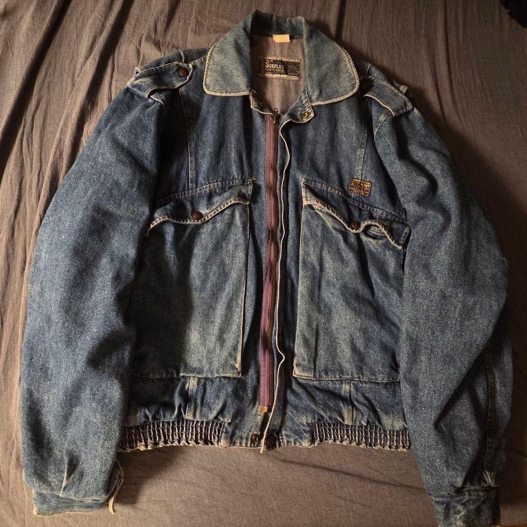 Vintage Surplus Vintage C-17 Denim Jacket Size US L / EU 52-54 / 3 - 2 Thumbnail