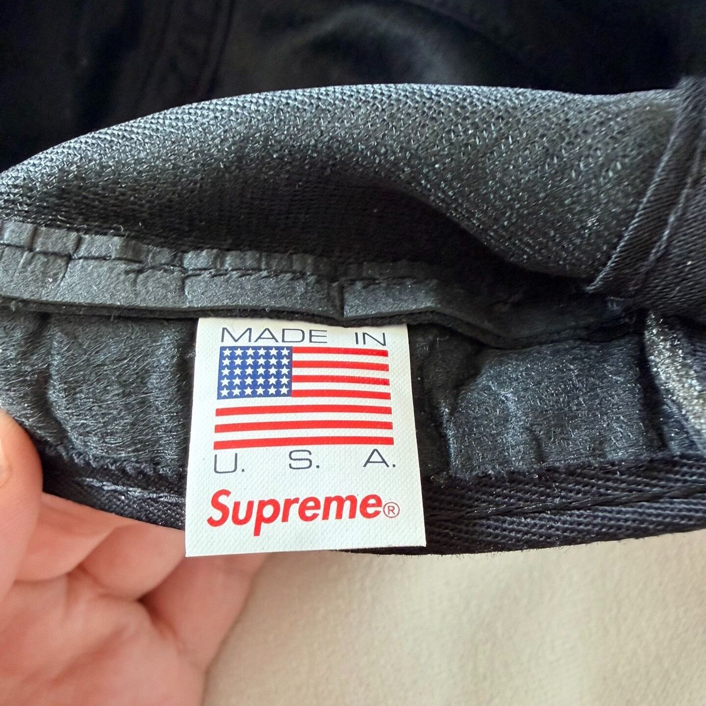 Supreme Supreme Leather 5-Panel Camp Cap Size ONE SIZE - 6 Thumbnail
