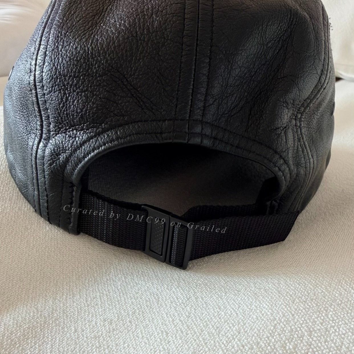Supreme Supreme Leather 5-Panel Camp Cap Size ONE SIZE - 5 Thumbnail