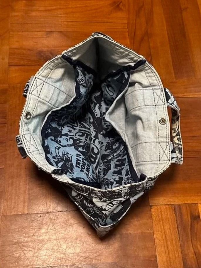 Hysteric Glamour Hysteric Glamour Vintage Denim Tote Bag Size ONE SIZE - 3 Thumbnail