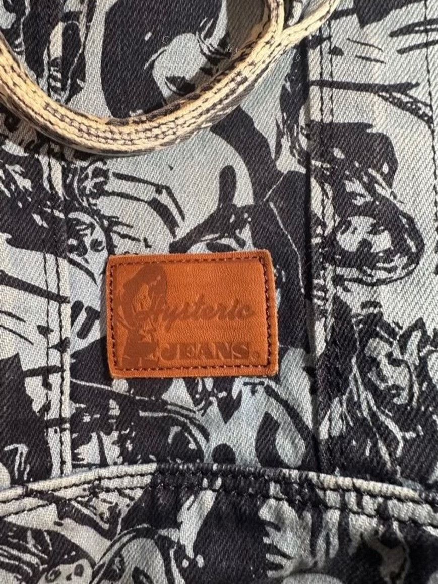 Hysteric Glamour Hysteric Glamour Vintage Denim Tote Bag Size ONE SIZE - 4 Thumbnail