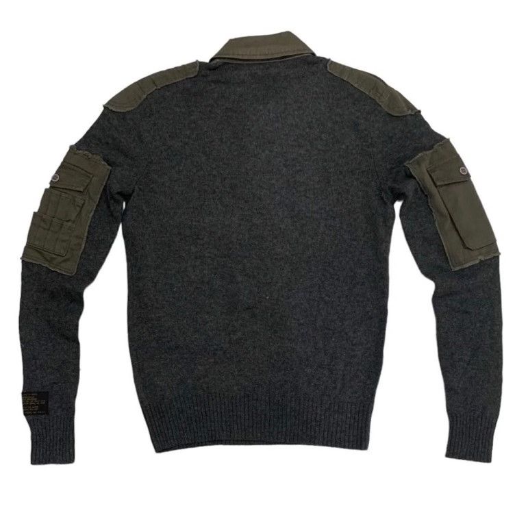Diesel Diesel Vintage Knit Sweatshirt Jacket Size US M / EU 48-50 / 2 - 2 Thumbnail