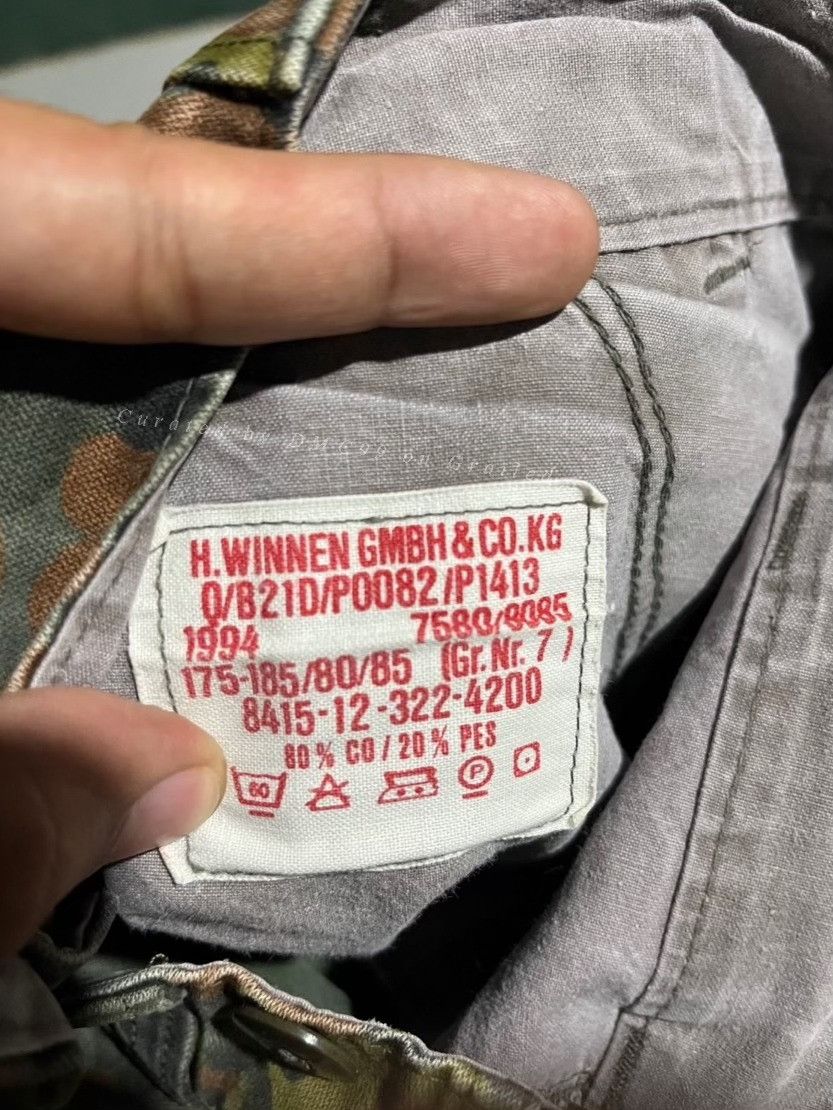 Vintage Vintage German Army Cargo Pants Size US 32 / EU 48 - 3 Thumbnail