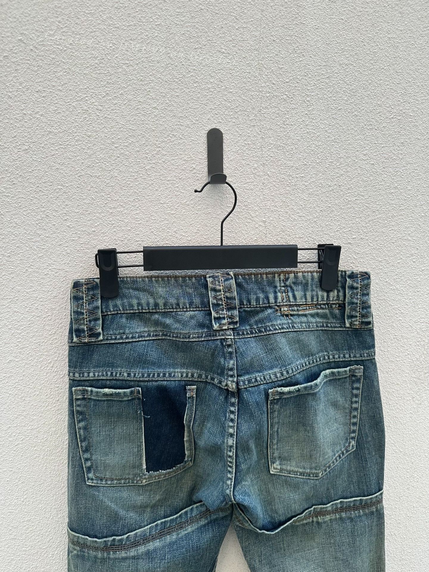 Marithe + Francois Girbaud Marithe Francois Girbaud Micro-Flare Jeans Size 38" / US 16 / IT 52 - 4 Thumbnail
