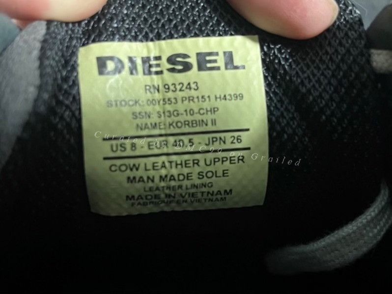 Diesel Diesel Vintage Thin-Soled Racing Sneakers Size US 7.5 / EU 40-41 - 4 Thumbnail