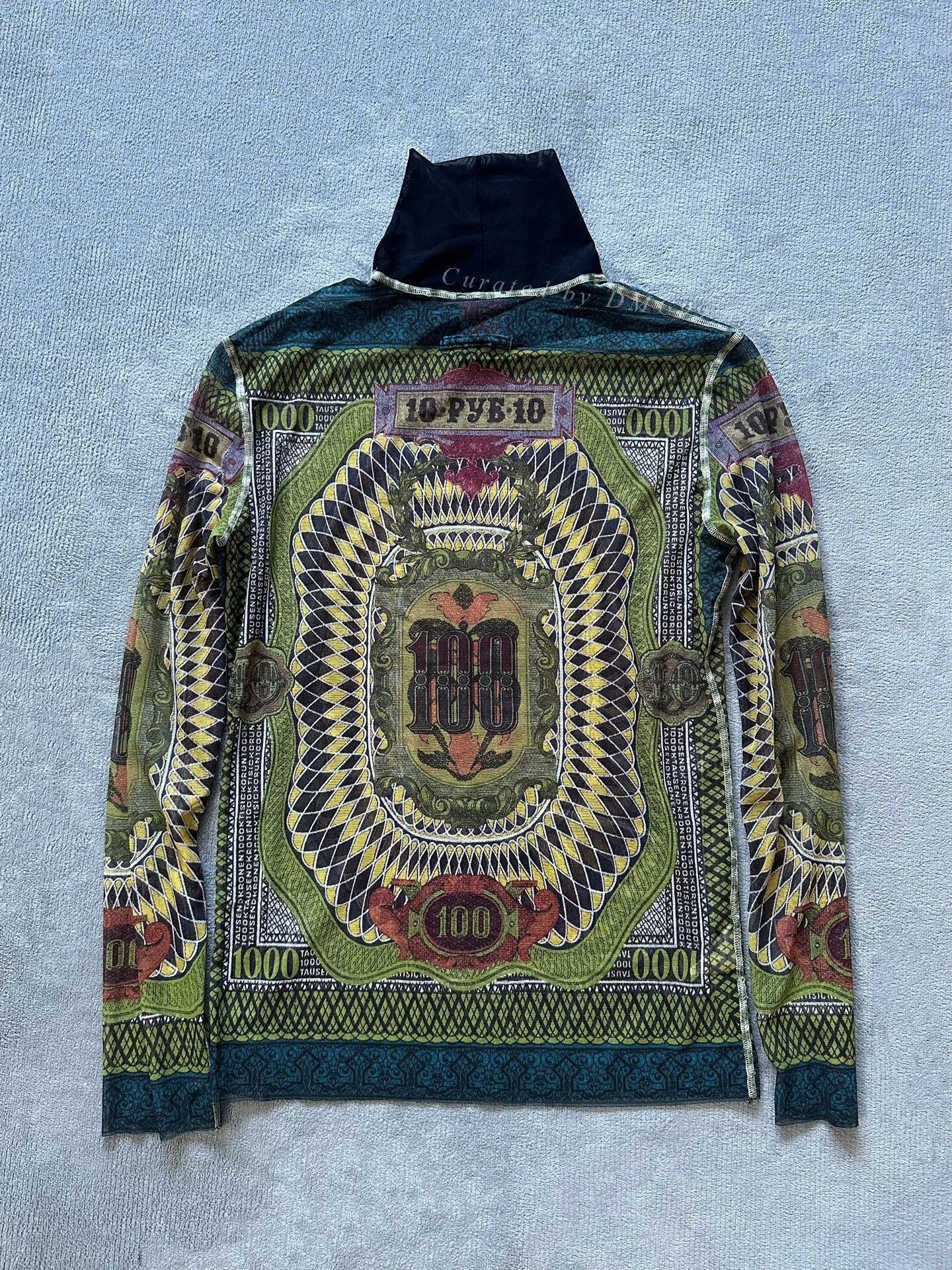 Jean Paul Gaultier Jean Paul Gaultier Archive Mesh Long-Sleeve Top Size US M / EU 48-50 / 2 - 4 Thumbnail