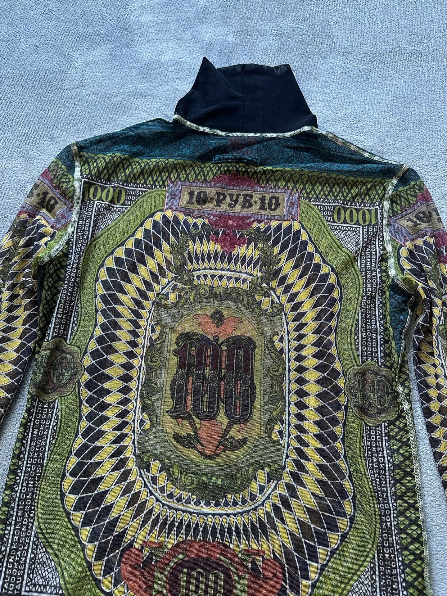Jean Paul Gaultier Jean Paul Gaultier Archive Mesh Long-Sleeve Top Size US M / EU 48-50 / 2 - 5 Thumbnail