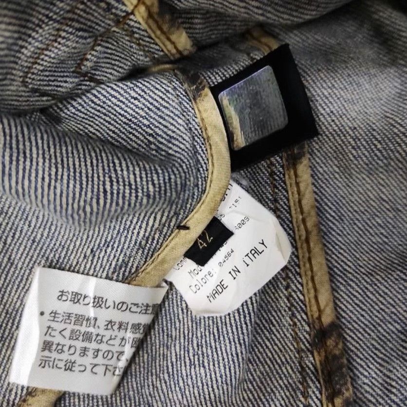Roberto Cavalli Vintage Roberto Cavalli Denim Jacket Size M / US 6-8 / IT 42-44 - 6 Thumbnail