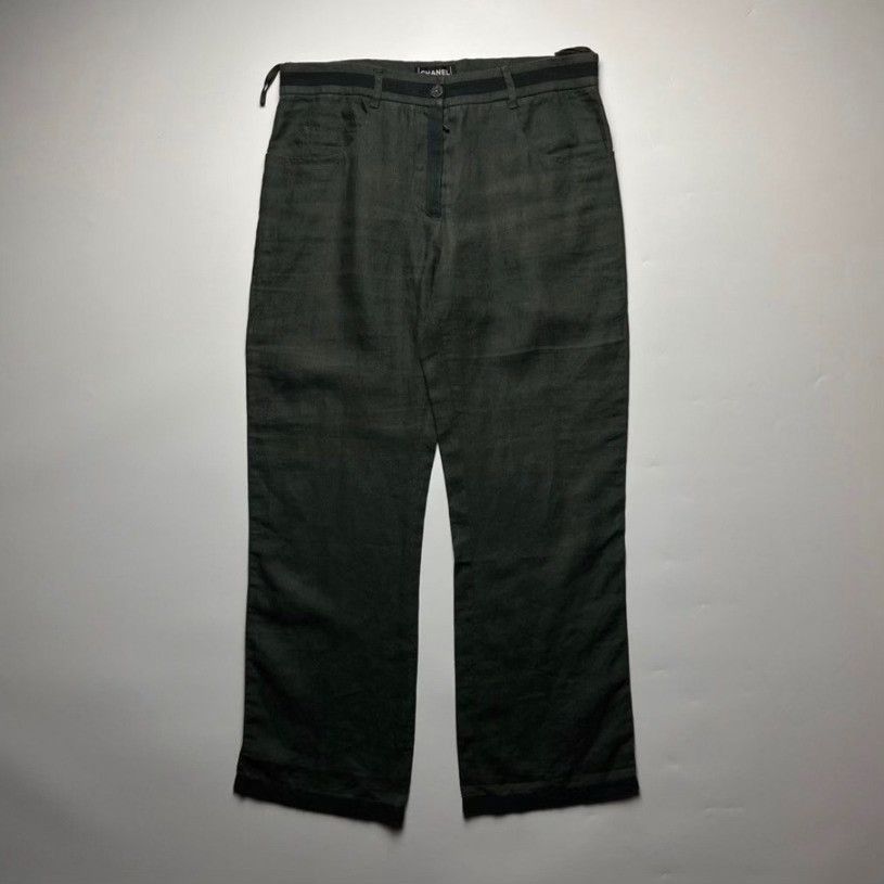 Chanel Chanel Vintage 2002 SS Runway Trousers Size 40" / US 18 - 3 Thumbnail