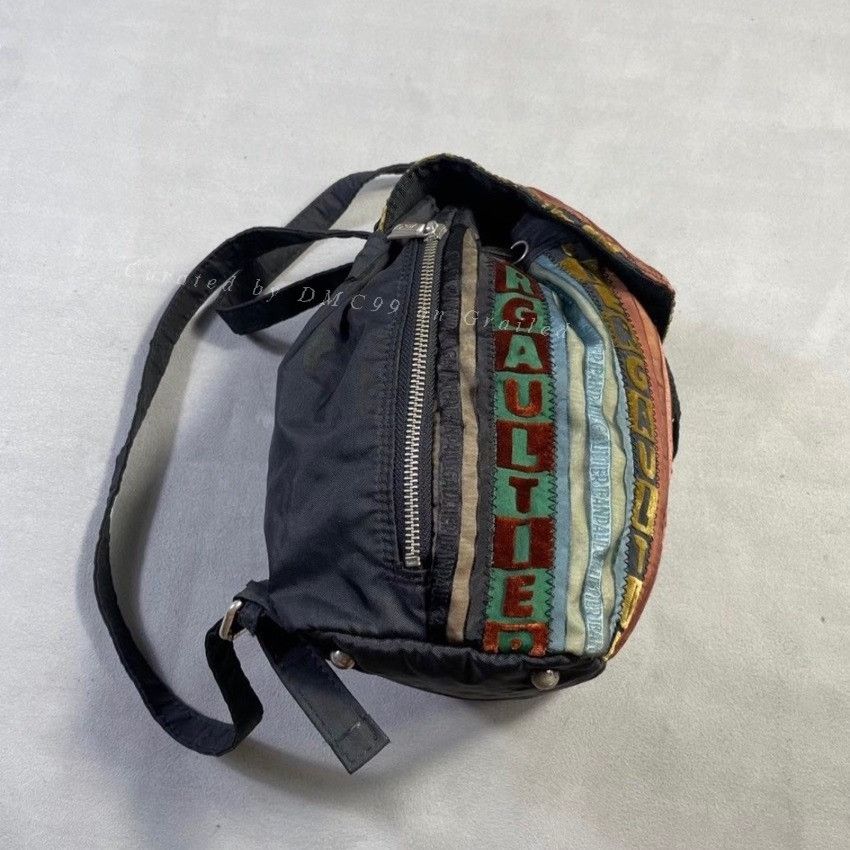 Jean Paul Gaultier Vintage Jean Paul Gaultier Striped Backpack Size ONE SIZE - 3 Thumbnail