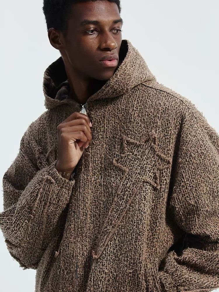 Vintage Randomevent Meteor Patchwork Washed Hooded Jacket Size US M / EU 48-50 / 2 - 3 Thumbnail