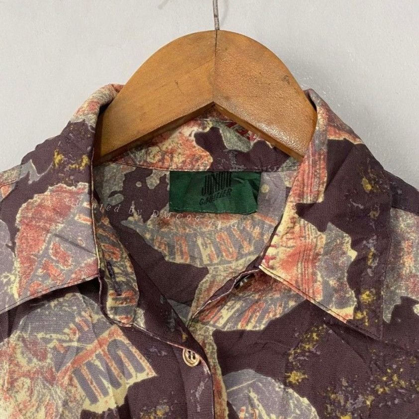 Jean Paul Gaultier Jean Paul Gaultier 1990s Junior Printed Shirt Size US XXS / EU 40 - 2 Thumbnail