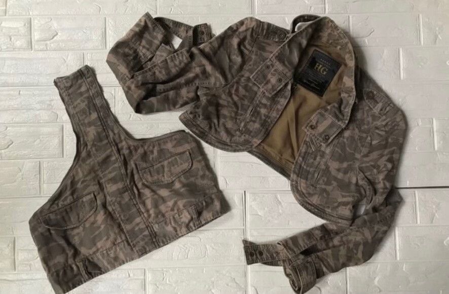 Hysteric Glamour Hysteric Glamour Vintage Camo Jacket Size US S / EU 44-46 / 1 - 6 Thumbnail