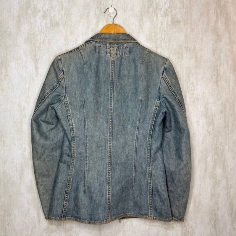 Junya Watanabe Junya Watanabe Denim Suit Collar Jacket Size US M / EU 48-50 / 2 - 6 Thumbnail
