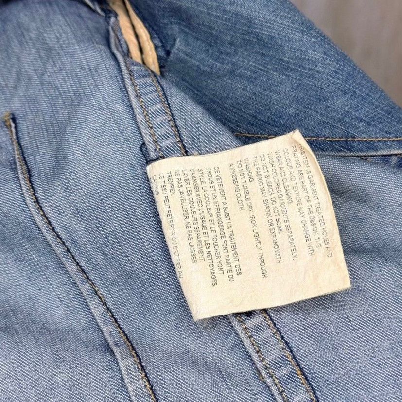Junya Watanabe Junya Watanabe Denim Suit Collar Jacket Size US M / EU 48-50 / 2 - 7 Thumbnail