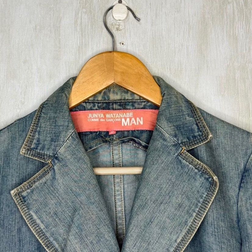 Junya Watanabe Junya Watanabe Denim Suit Collar Jacket Size US M / EU 48-50 / 2 - 3 Thumbnail