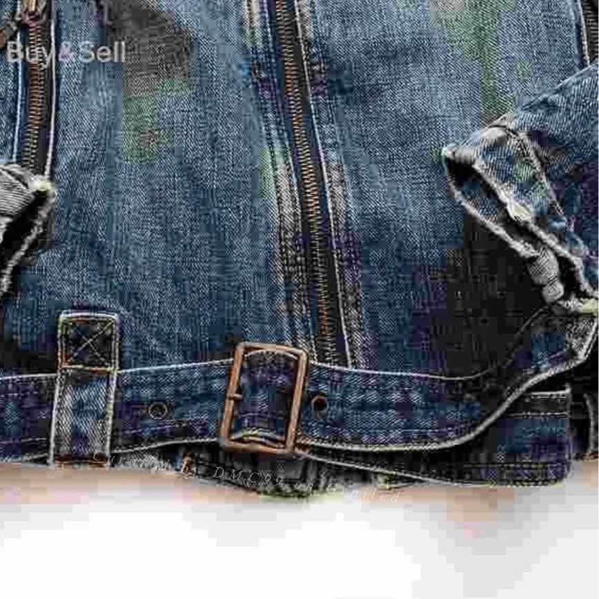 Tornado Mart Tornado Mart Adjustable Denim Jacket Size US M / EU 48-50 / 2 - 5 Thumbnail